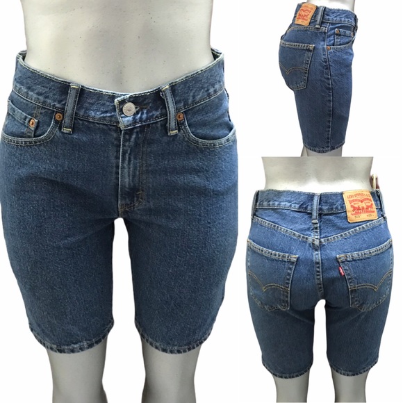 Levi's Pants - Levi’s 505 Jean Bermuda Shorts High Rise Sz 29